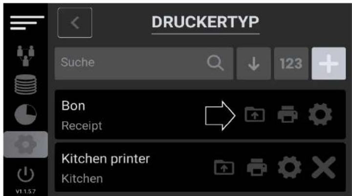 DRUCKERTYP Suche 123 Bon Receipt Kitchen printer Kitchen v1.5.7