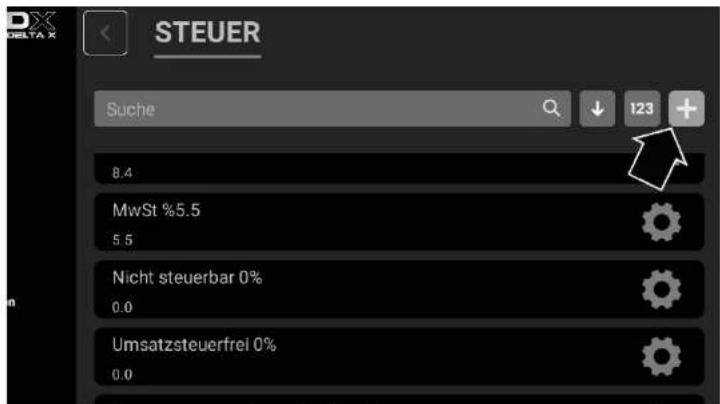 STEUER Suche 8.4 MwSt %5.5 5.5 Nicht steuerbar 0% 0.0 Umsatzsteuerfrei 0% 0.0