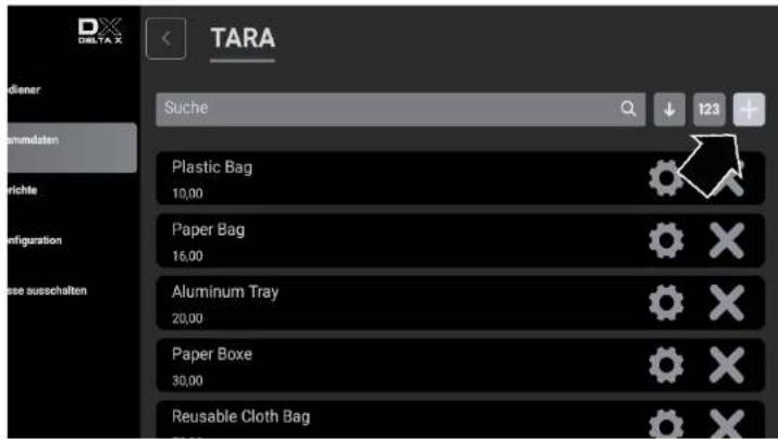 DX DB-TA X TARA Suche 123 Plastic Bag 10,00 Paper Bag 16,00 Aluminum Tray 20,00 Paper Boxe 30,00 Reusable Cloth Bag