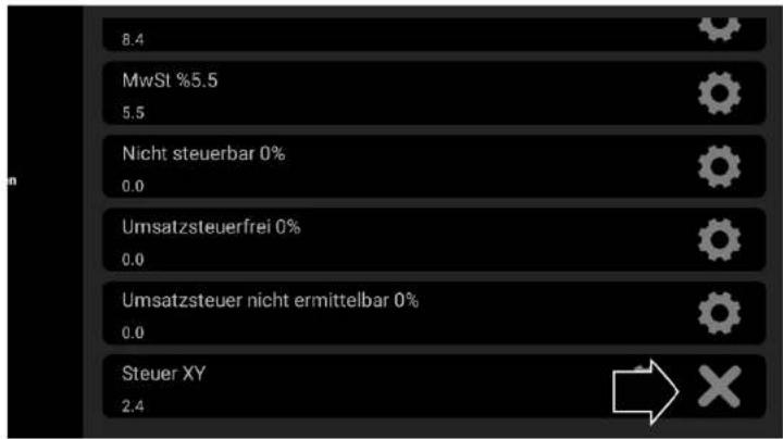 8.4 MwSt %5.5 5.5 Nicht steuerbar 0% 0.0 Umsatzsteuerfrei 0% 0.0 Umsatzsteuer nicht ermittelbar 0% 0.0 Steuer XY 2.4