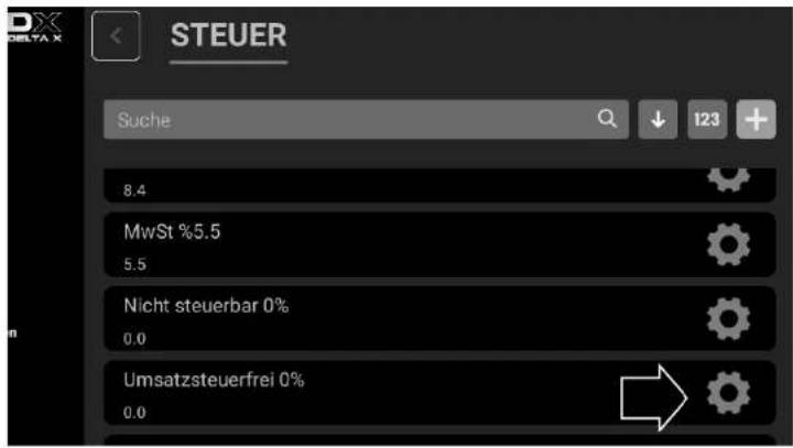 STEUER Suche 8.4 MwSt %5.5 5.5 Nicht steuerbar 0% 0.0 Umsatzsteuerfrei 0% 0.0