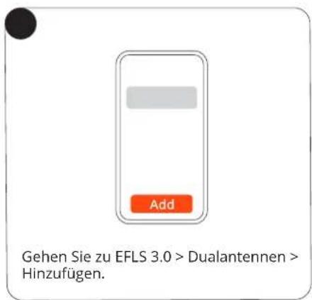 Gehen Sie zu EFLS 3.0 > Dualantennen > Hinzufügen.