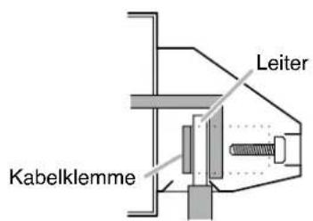 Leiter Kabelklemme