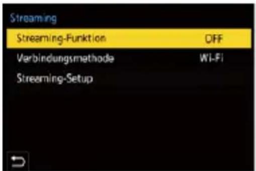 Streaming Streaming-Funktion OFF Verbindungsmethode WI-Fi Streaming-Setup