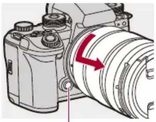 PANASONIC Lumix S1R II - Entfernen eines Objektivs - 1