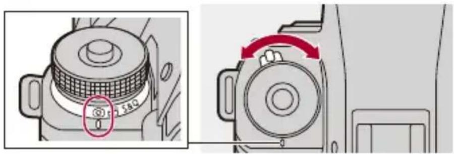 PANASONIC Lumix S1R II - Wählen Sie [b[ ] oder [S&amp;Q] als Modus aus. - 1