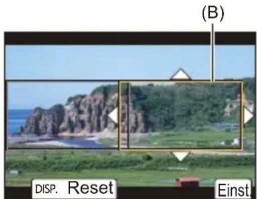 (B) DISP. Reset Einst.