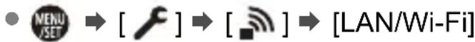 LAN-/Wi-Fi-Setup Wi-Fi Frequenzbänder 5GHz Einstell der IP-Adresse (LAN) XOGBT Gerätename/Passwort LAN-/Wi-Fi-Funktionssperre Anzeige der Netzwerkadresse (LAN) Anzeige der Netzwerkadresse (Wi-Fi)