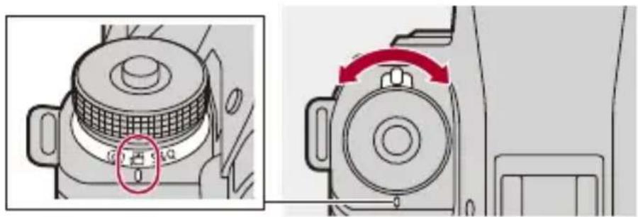 PANASONIC Lumix S1R II - Wählen Sie [ ] Oder [S&amp;Q] als Modus aus. - 1
