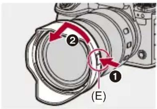 PANASONIC Lumix S1R II - Entfernen der Gegenlichtblende (S-R24105) - 1
