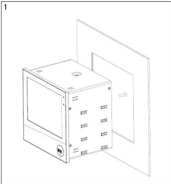 Jumo Logoscreen 600 - Schalttafeleinbau - 1