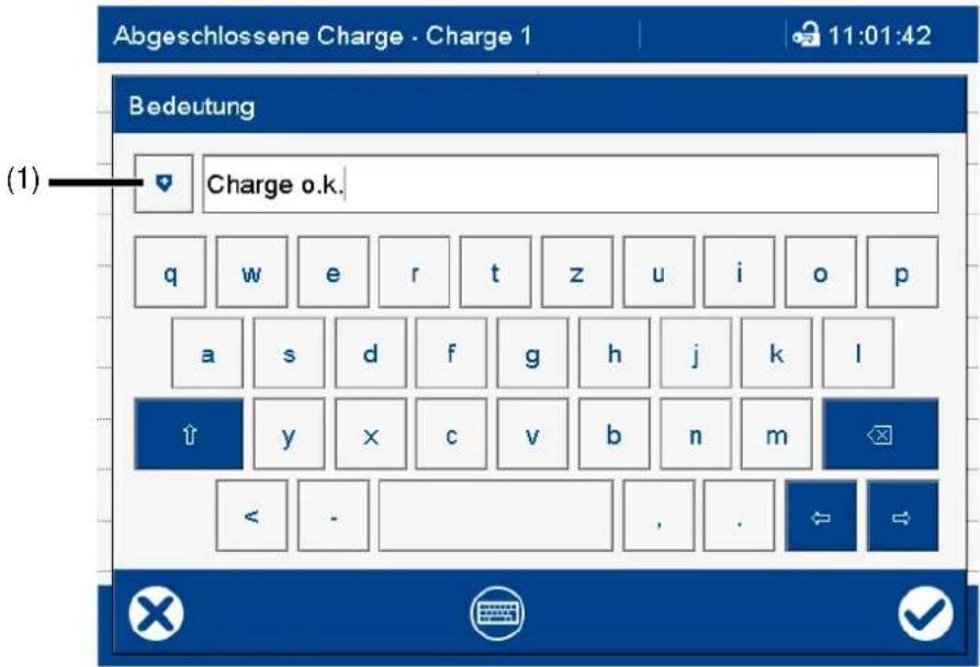 Jumo Logoscreen 600 - Abgeschlossene Charge - 3