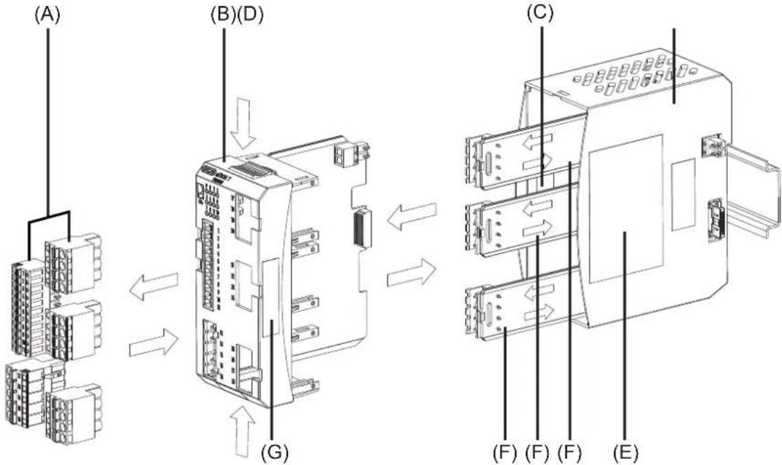 Jumo mTRON T - Moduleinschub austauschen am Beispiel eines Mehrkanal-Reglermoduls 705010 - 1