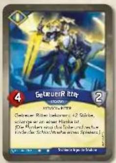 GeteuerRitter 4 2 Geteuer Ritter bekommen 42 Stärke, schlagte er an einer Flankt ist. (Die Flanken sind das fände und fichte forder die Schächstelle eines Spielers.)