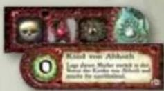 Asmodee Elder Sign: Unseen Forces - MONSTERMARKER FÜR DIE KINDER VON ABHOTH - 1