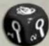Asmodee Elder Sign: Unseen Forces - SCHWARZER WÜRFEL - 1