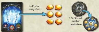 Asmodee KeyForge: Worlds Collide - SCHRITT 1: SCHLÜSSEL SCHMIEDEN - 1