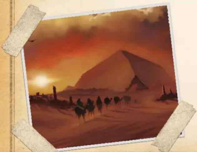 Asmodee Eldritch Horror: Under the Pyramids - ERWEITERUNGSSYMBOL - 2