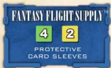 FANTASY FLIGHT SUPPLY™ 4 2 PROTECTIVE CARD SLEEVES