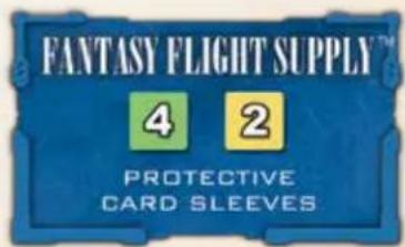 FANTASY FLIGHT SUPPLY™ 4 2 PROTECTIVE CARD SLEEVES