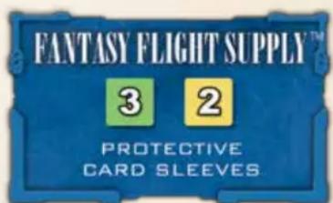 FANTASY FLIGHT SUPPLY™ 3 2 PROTECTIVE CARD SLEEVES.