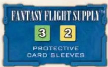 FANTASY FLIGHT SUPPLY™ 3 2 PROTECTIVE CARD SLEEVES