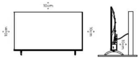 METZ 55MQE7011Y - Fernseher aufstellen - 1