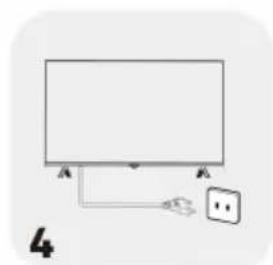 METZ 50MUD6001X - Auspacken und Installation - 4