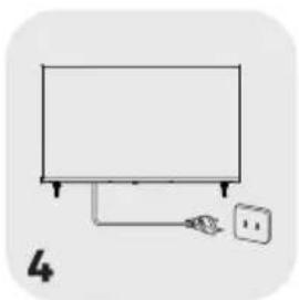 METZ 55MQE7001Y - Auspacken und Installation - 4