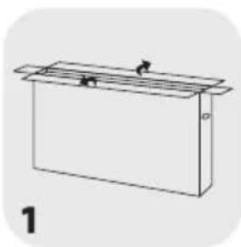 METZ 55MQE7001Y - Auspacken und Installation - 1