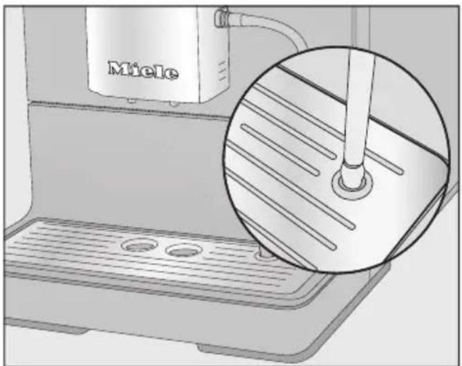 MIELE CM 5710 Silence - Milchleitung spülen - 1