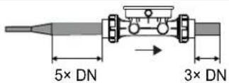 Jumo flowTRANS US W01 - Ein- und Auslaufstrecken - 2