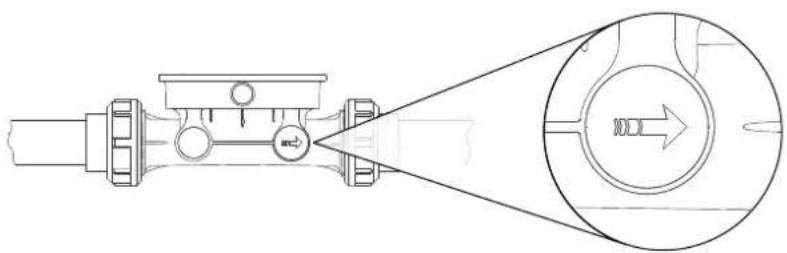 Jumo flowTRANS US W01 - Fließrichtung - 1