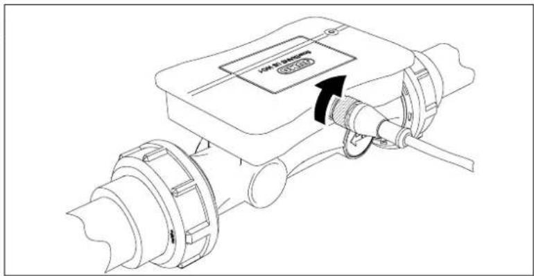 Jumo flowTRANS US W01 - Gerät anschließen - 2