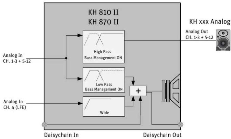 NEUMANN KH 810 II - Analoger Anschluss von Lautsprechern - 2