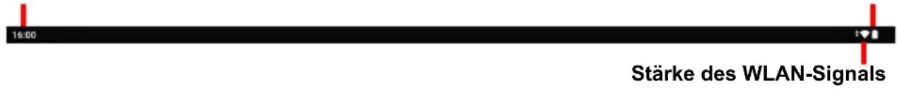 16:00 Stärke des WLAN-Signals