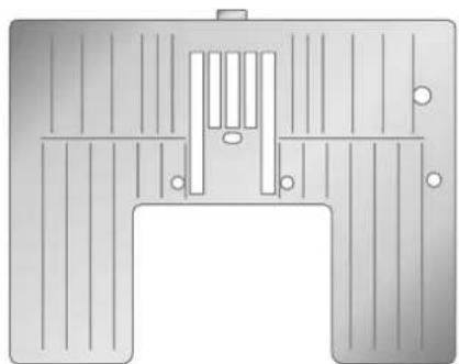 PFAFF Creative expression 750 - Geradstichplatte - 1