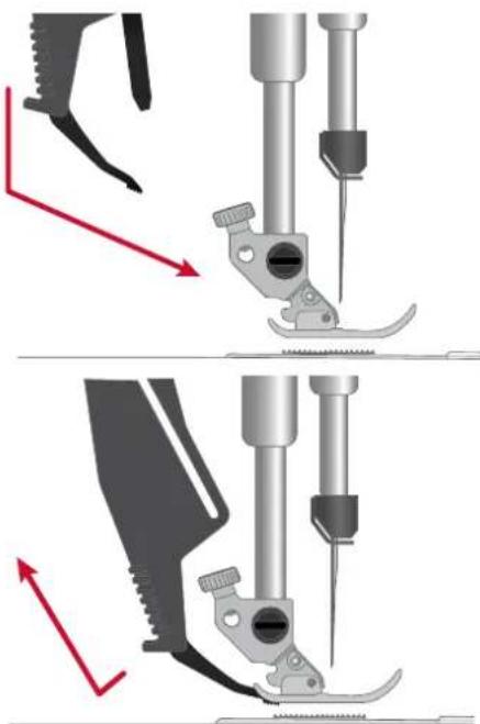 PFAFF Creative expression 750 - Spule einsetzen - 5