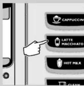 CAPPUCCINO LATTE MACCHIATO HOT MILK CLEAN
