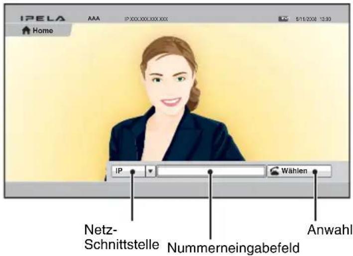 IPELA Home IP Wählen Netz- Schnittstelle Nummerneingabefeld Anwahl