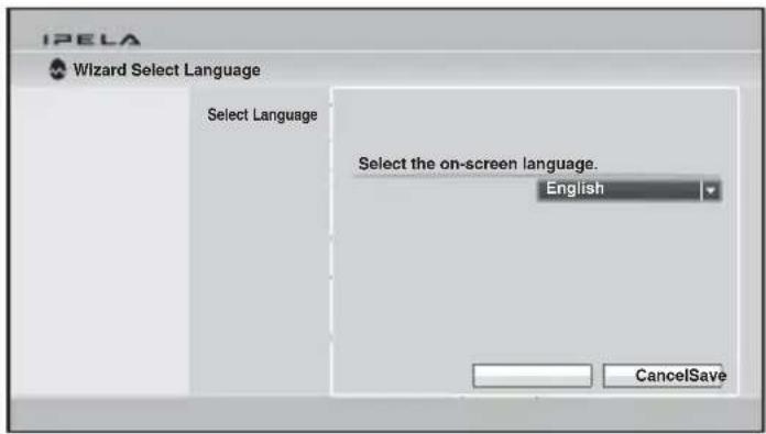 SONY PCS-XG100H - Sprache der Bildschirmanzeige auswählen - 1