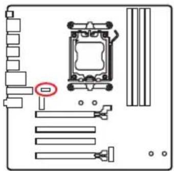 MSI PRO B850M-A WIFI PZ - JTPM1: TPM Anschluss - 1