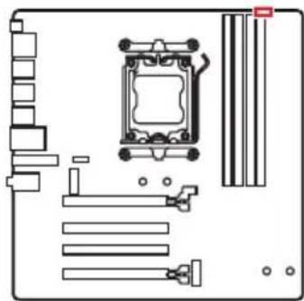 MSI PRO B850M-A WIFI PZ - EZ-Speichererkennungs-LED - 1
