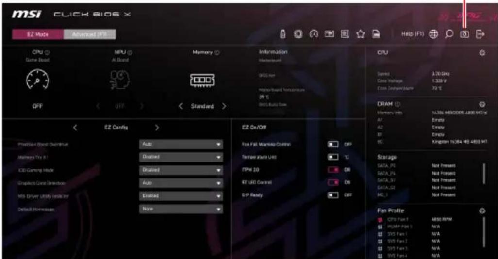 MSI PRO B840M-P WIFI6E - Screenshot - 1