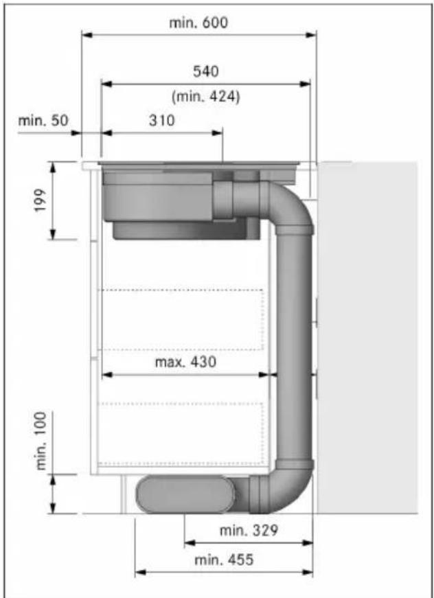 BORA PURA2R - Möbelrückwand anpassen - 1