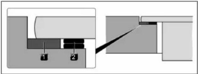 BORA PURSA2R - Höhenausgleichsplatten bei flächenbündiger Montage (optional) - 2