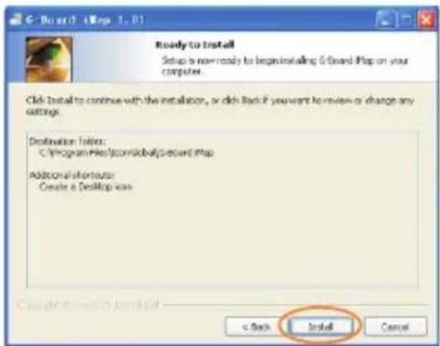 icon G-Board - ⑥ iMap ^TM beginnt mit der Installation - 1