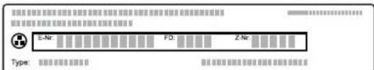 E-Nr. FQ. Z-Nr. Type: