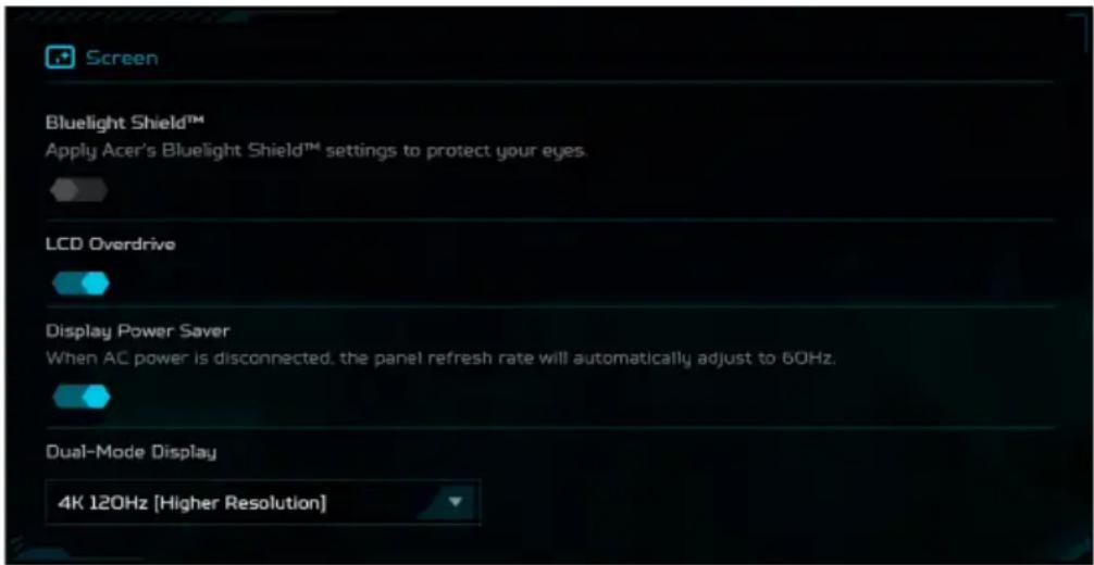 ACER Predator Helios Neo 18 AI - [Screen] (Bildschirm) - 1