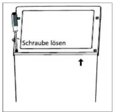 Schraube lösen